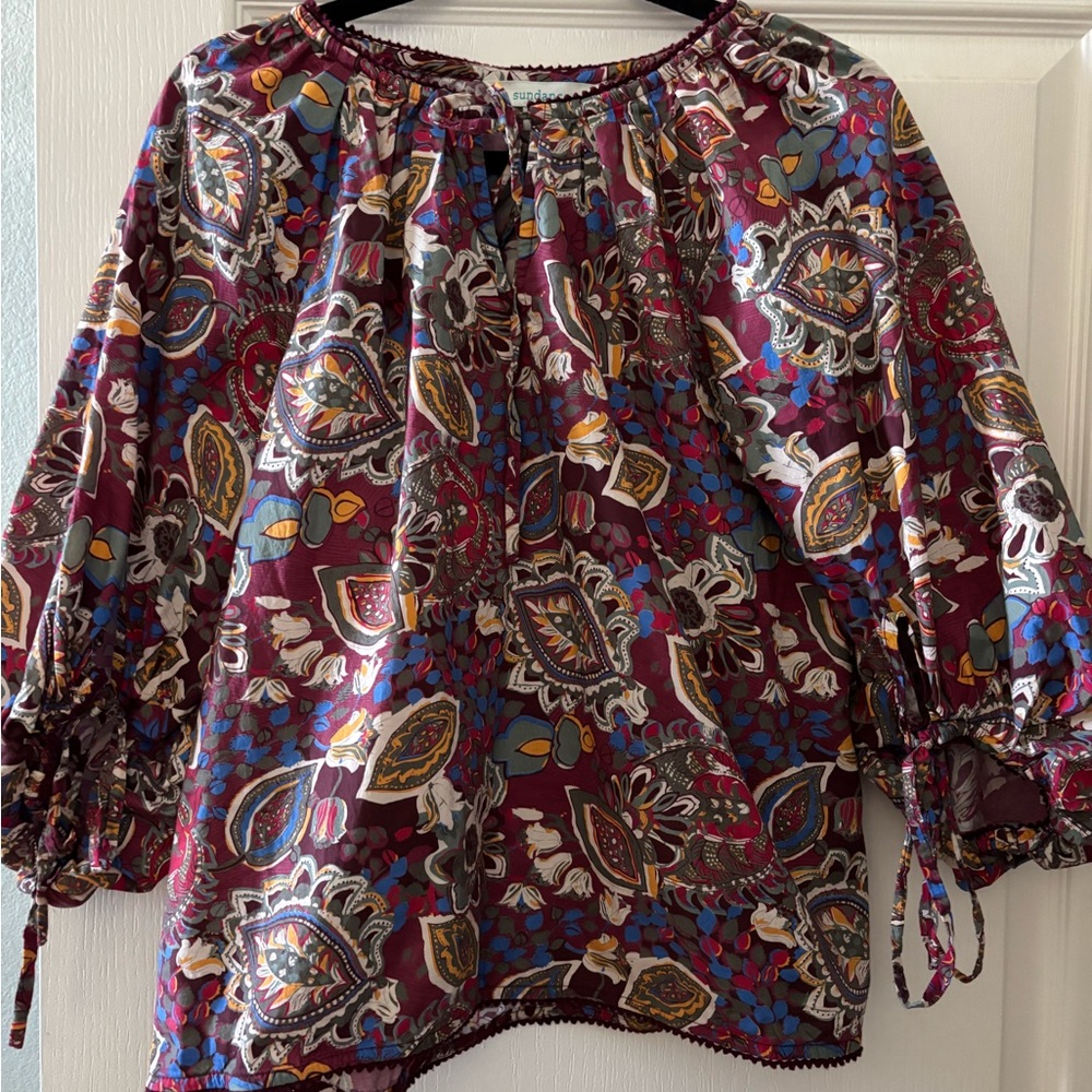 Sundance Peasant Blouse - Picture 1 of 3